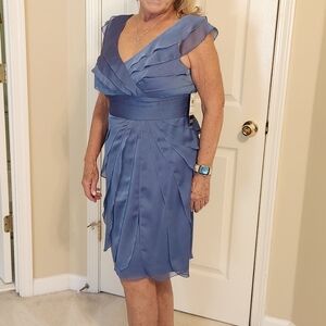 NWT Adrianna Papell short cocktail dresss sz 14p